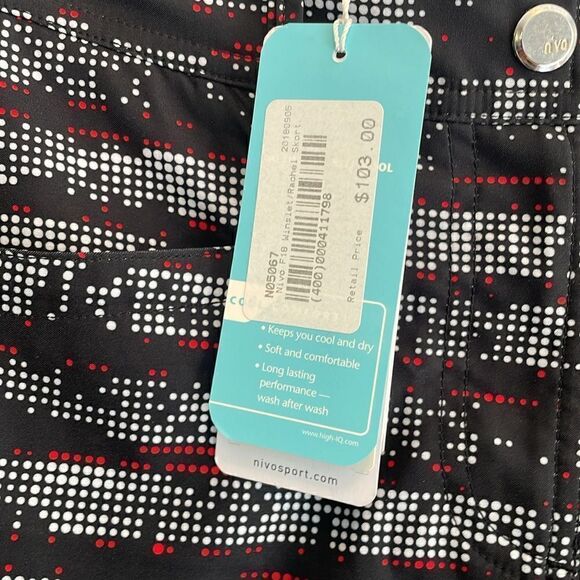 NIVO Rachael Black Skort - 4 - NWT - Picture 4 of 7